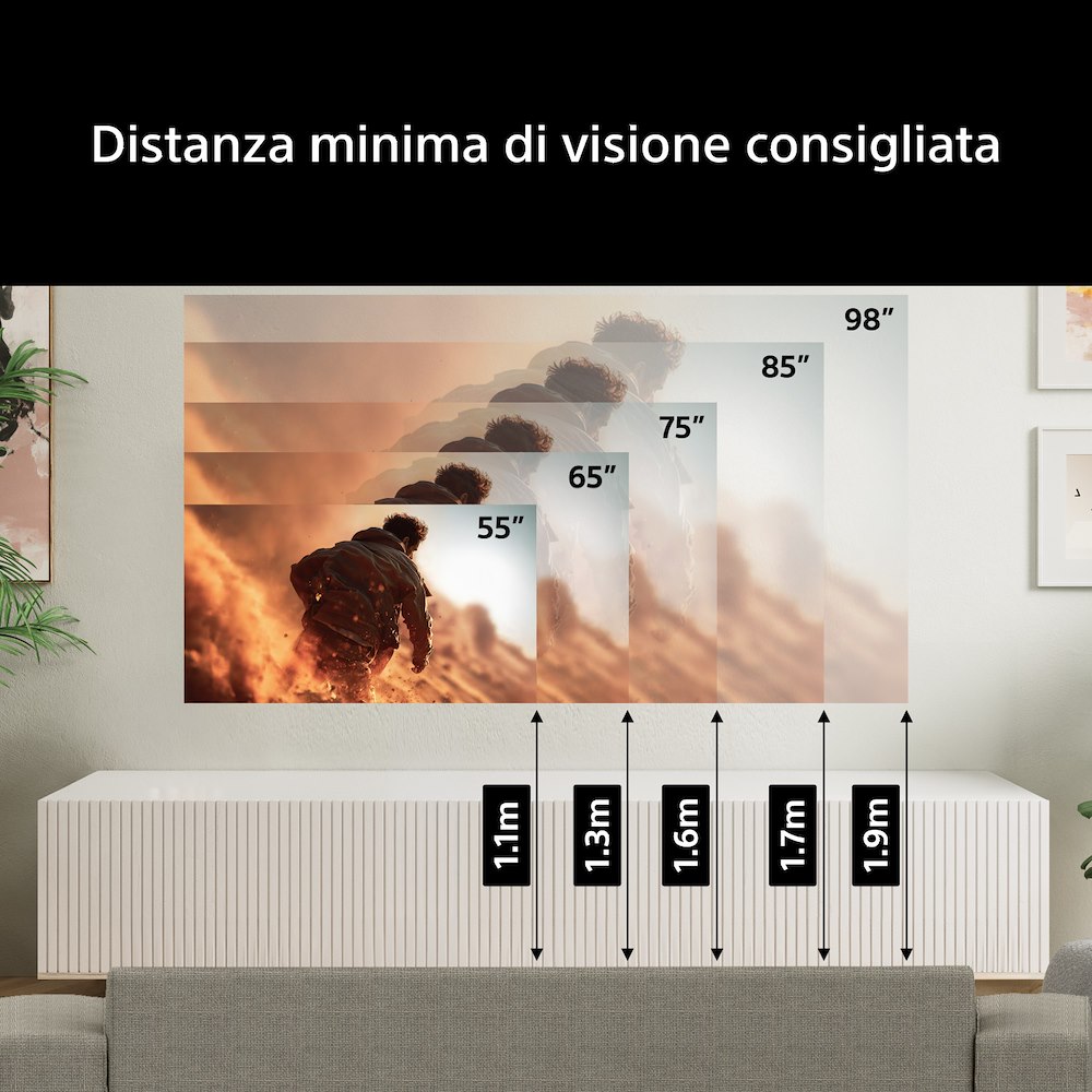 SONY K55XR75M2BCEI - TV LED 55 pollici 4K