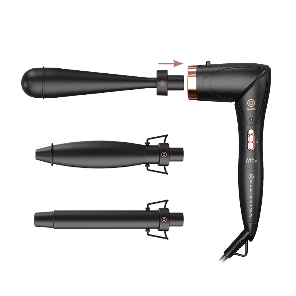 IMETEC 11888 - Bellissima Twist&Style Styler mit 3 Zubehörteilen IMETEC 11888 - Bellissima Twist&Style Styler mit 3 Zubehörteilen