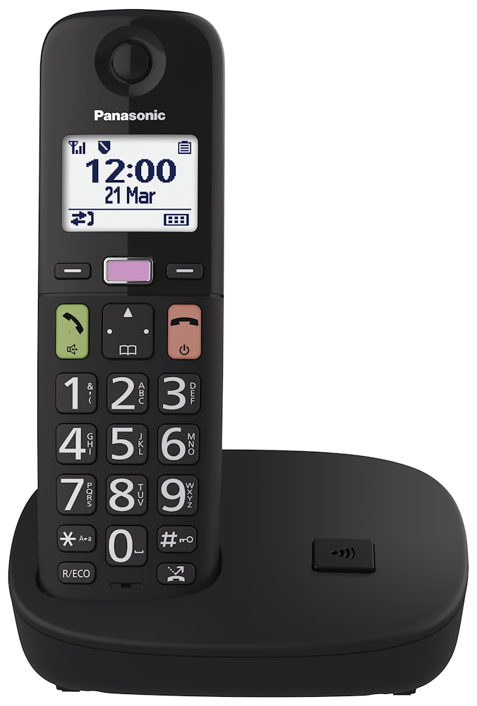 PANASONIC KXTGU110EXB - Cordless Telefon 1,8'' mit Display