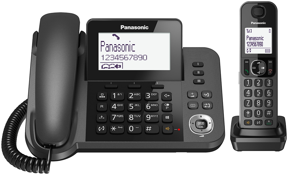 PANASONIC KXTGF310EXM - 2-in-1 DECT Telefon mit Anrufbeantworter