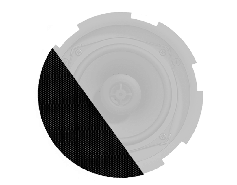 AUDAC GLI05/OB - GLI05/OB Frontgitter für CIRA5 und CALI4 Lautsprecher