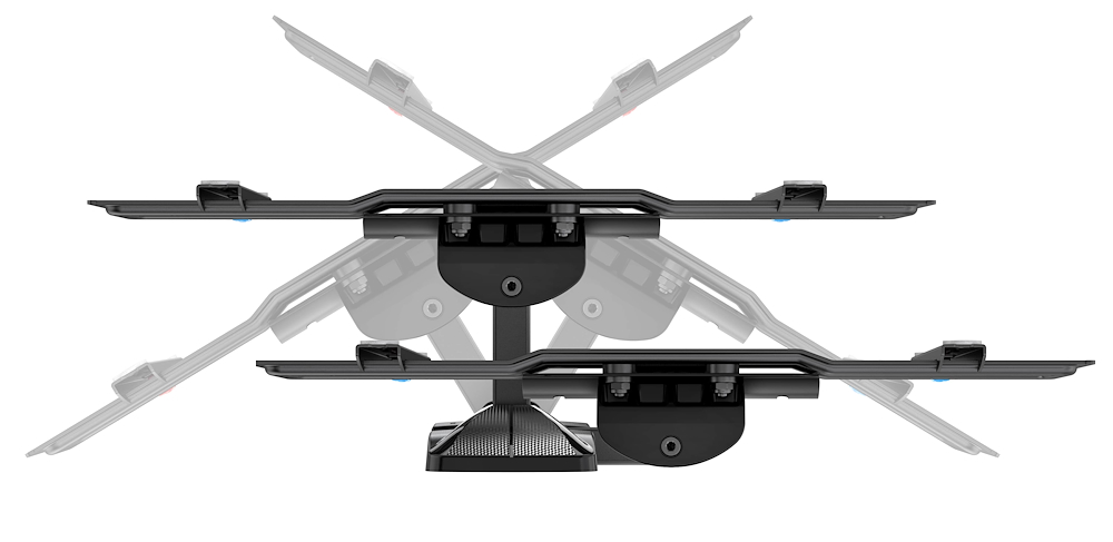 MELICONI 480878 - Extra 400 Duo TV Halterung bis 77 Zoll MELICONI 480878 - Extra 400 Duo TV Halterung bis 77 Zoll