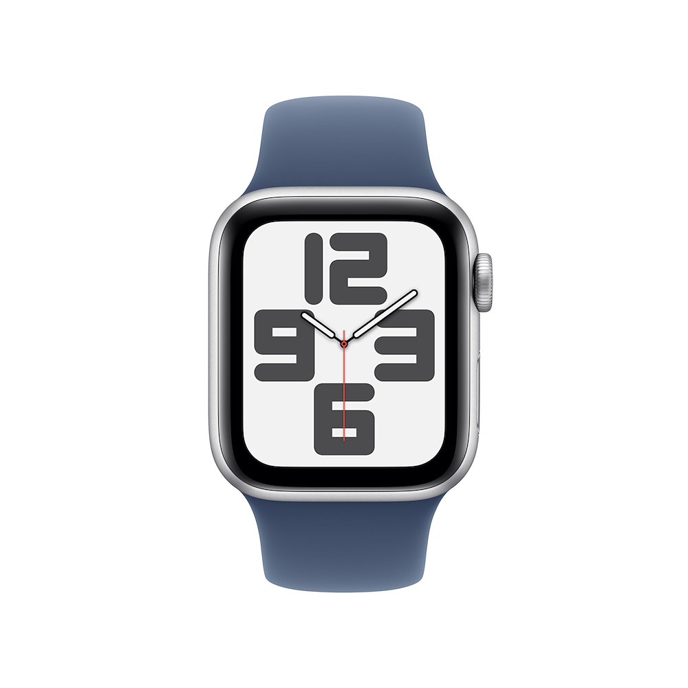 APPLE MXGF3QLA - Apple Watch SE GPS 40mm Silber Denim