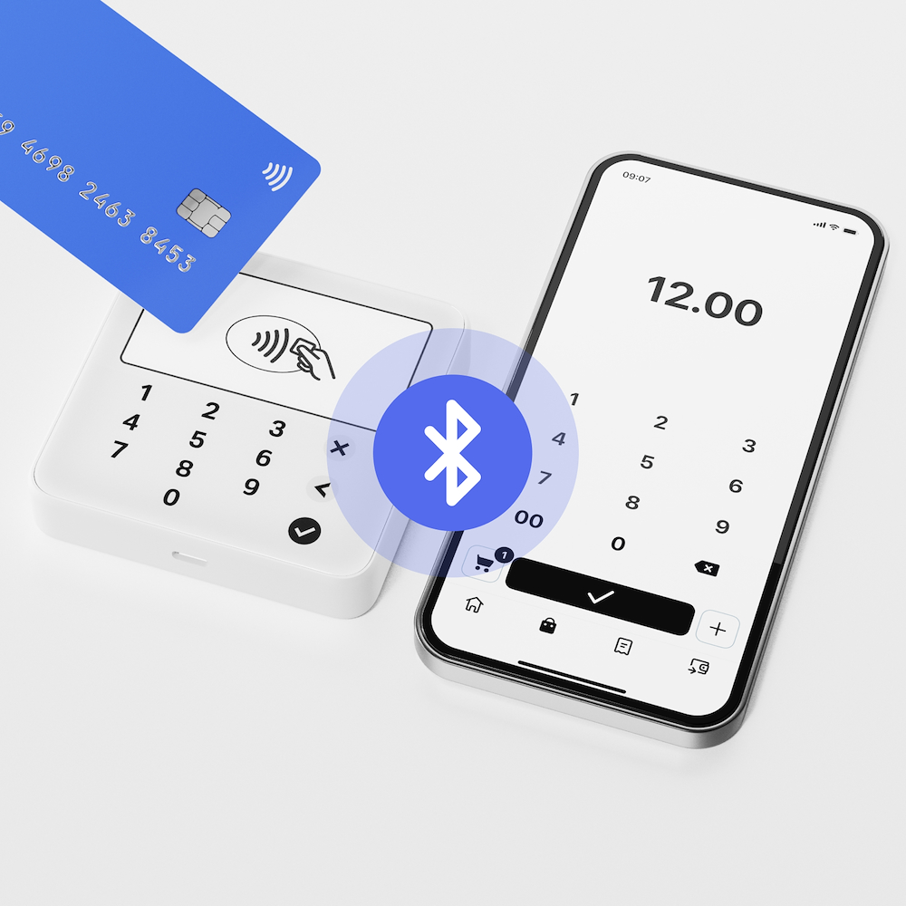 SUMUP BUNSUL003 - POS-Zahlungsterminal Solo Lite mit Basis