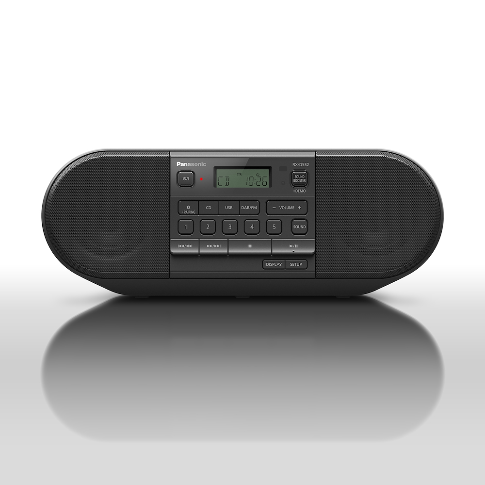 PANASONIC RXD552EK - Stereo Portatile D552 20W Bluetooth