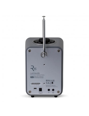 RUARK AUDIO RKR1SMDGR - Ruark Audio R1S – Radio intelligente con DAB+, radio Internet e Bluetooth​