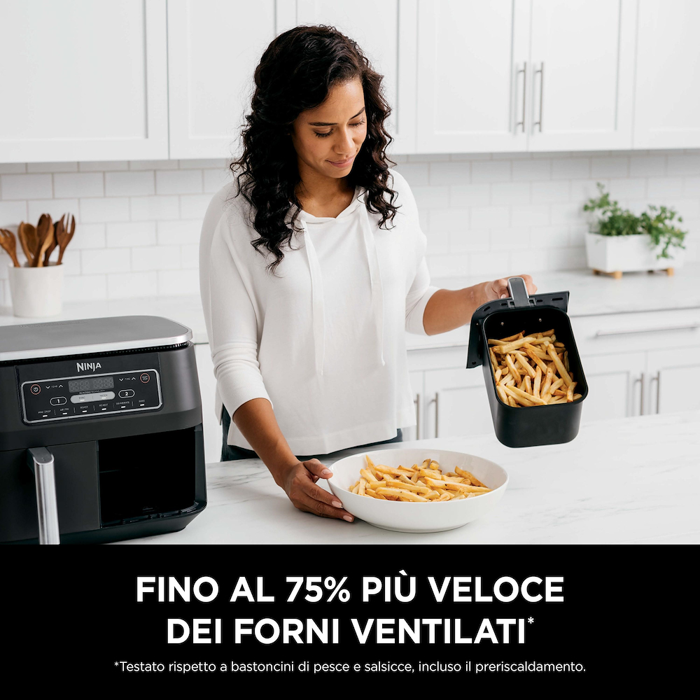 NINJA AF300EU - Ninja Foodi Dual Zone Heißluftfritteuse AF300EU