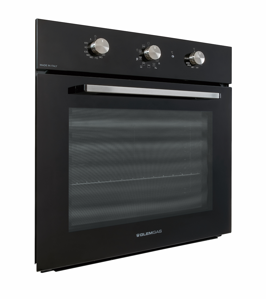 GLEM GAS DGF9NES6AF - Multifunktionsofen 60CM in Schwarz GLEM GAS DGF9NES6AF - Multifunktionsofen 60CM in Schwarz
