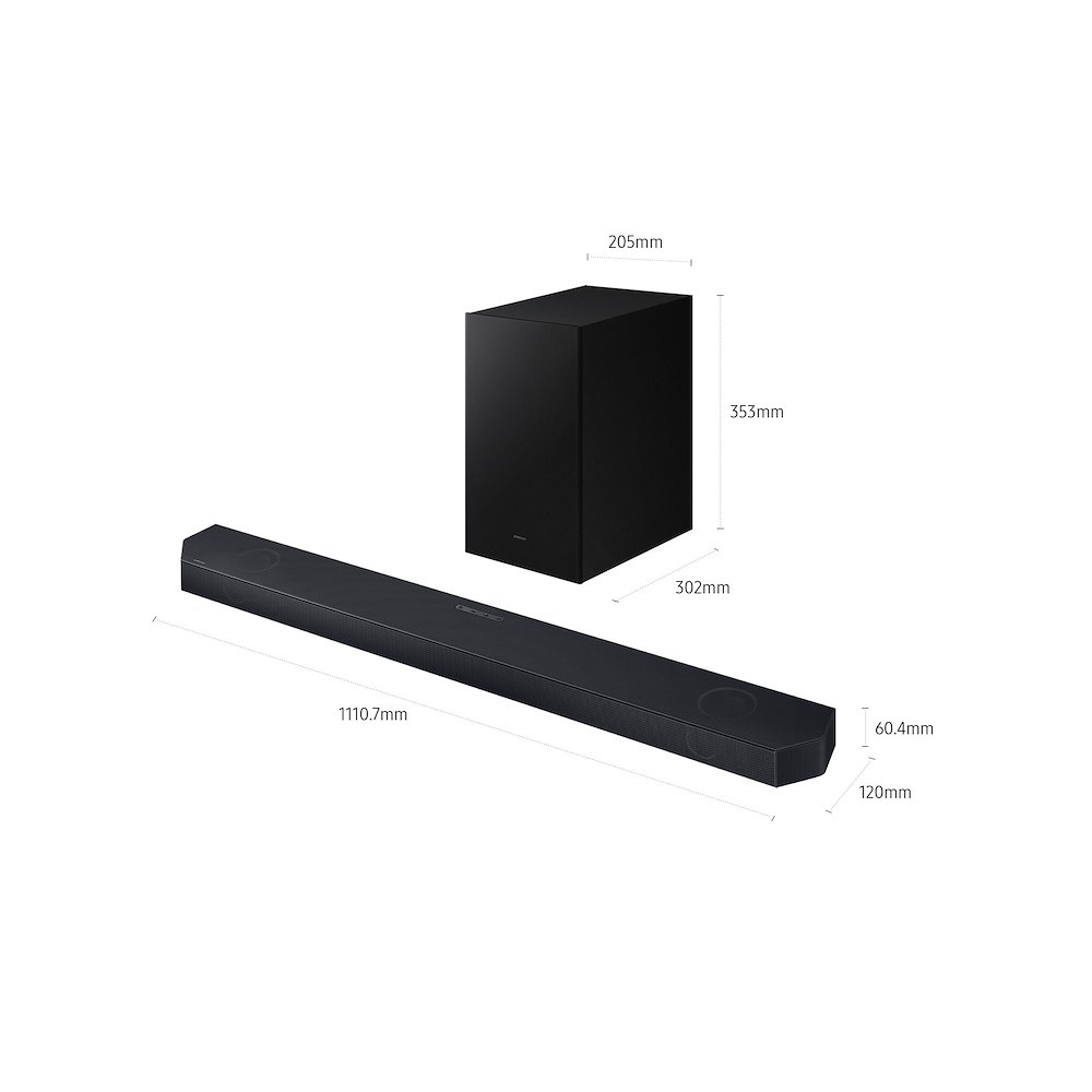 SAMSUNG HW-Q600H - Soundbar 3.1.2 canali