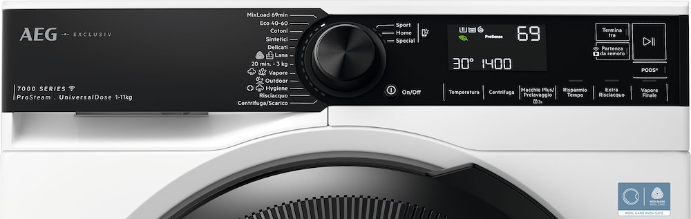 AEG XLR7FH11YV - Lavatrice con Vapore 11KG