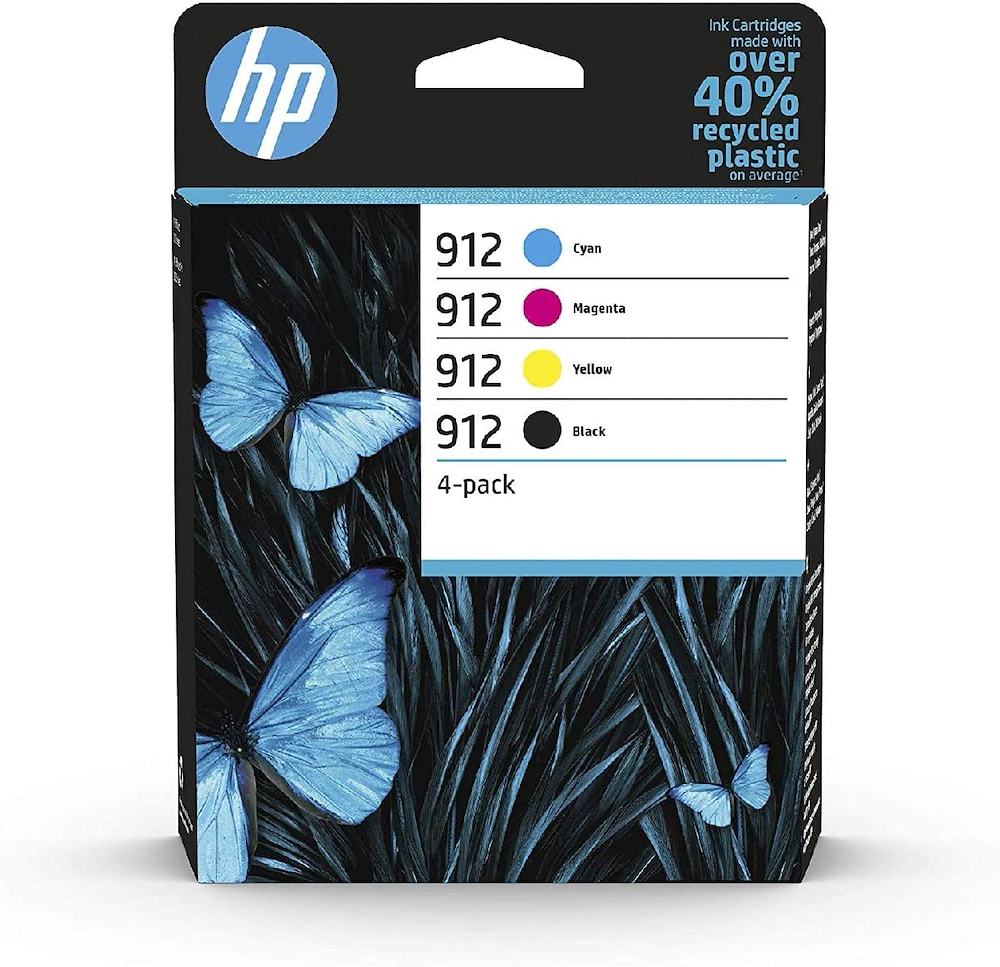 HP 6ZC74AEBL - Set 4 Cartucce Originali  912