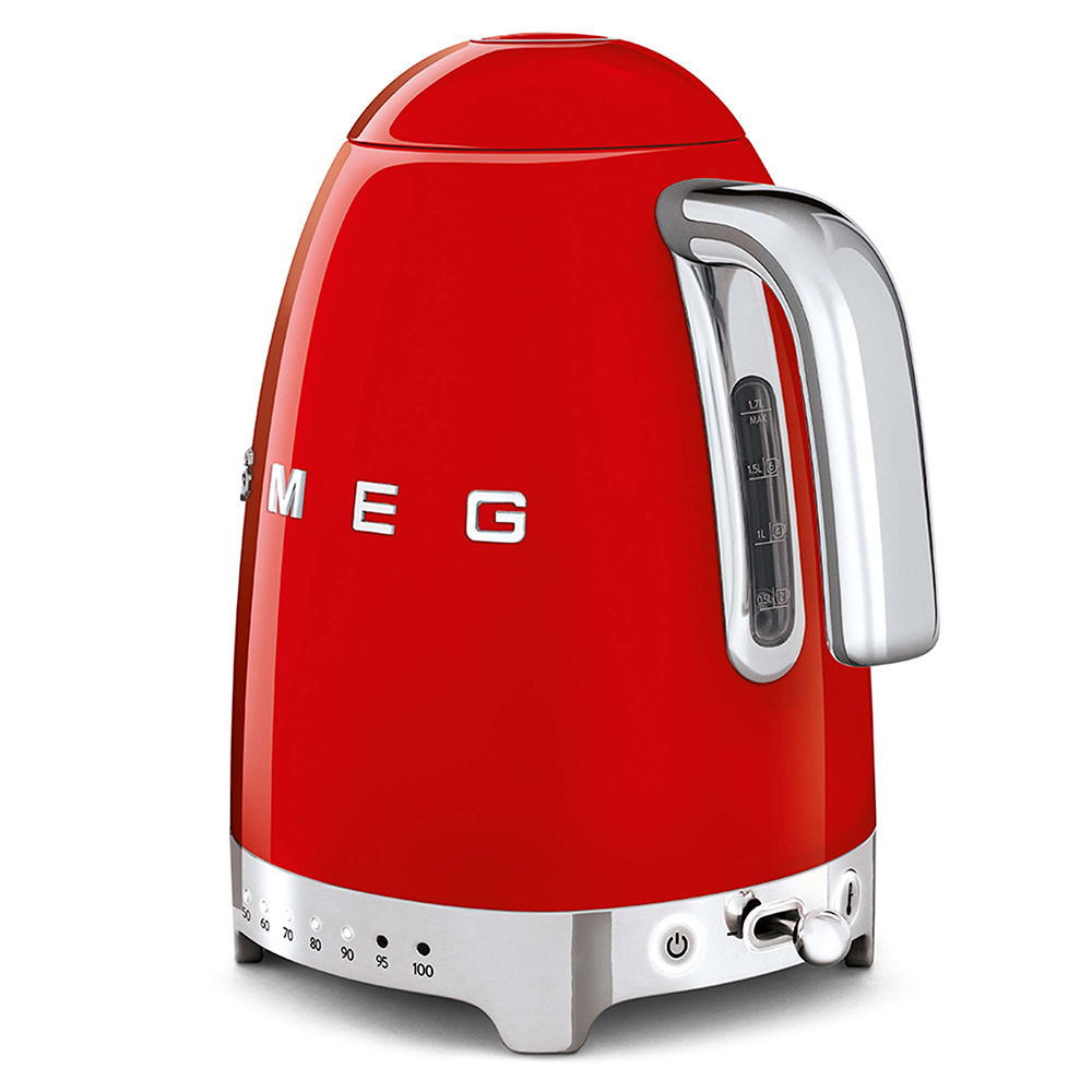 SMEG KLF04RDEU - Bollitore stile anni '50 rosso