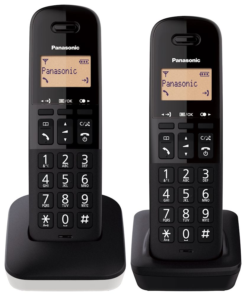 PANASONIC KXTGB612JTW - Cordless Telefon mit zwei Einheiten