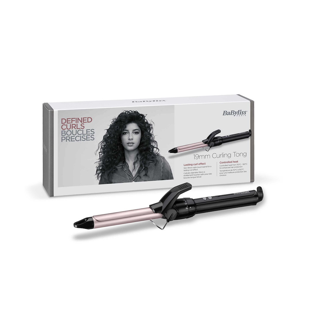 BABYLISS C319E - Lockenstab 19mm mit Satin Touch