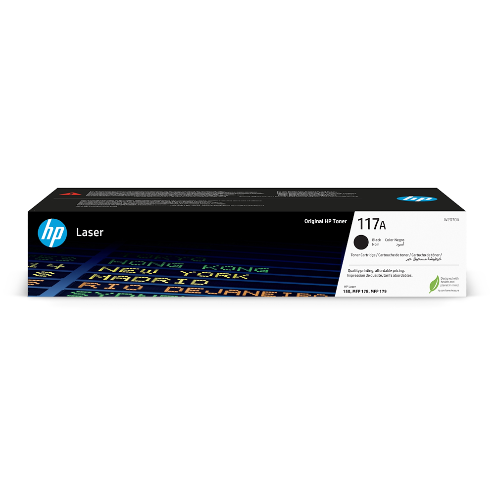 HP W2070A - Original  117A Toner Schwarz 1000 Seiten