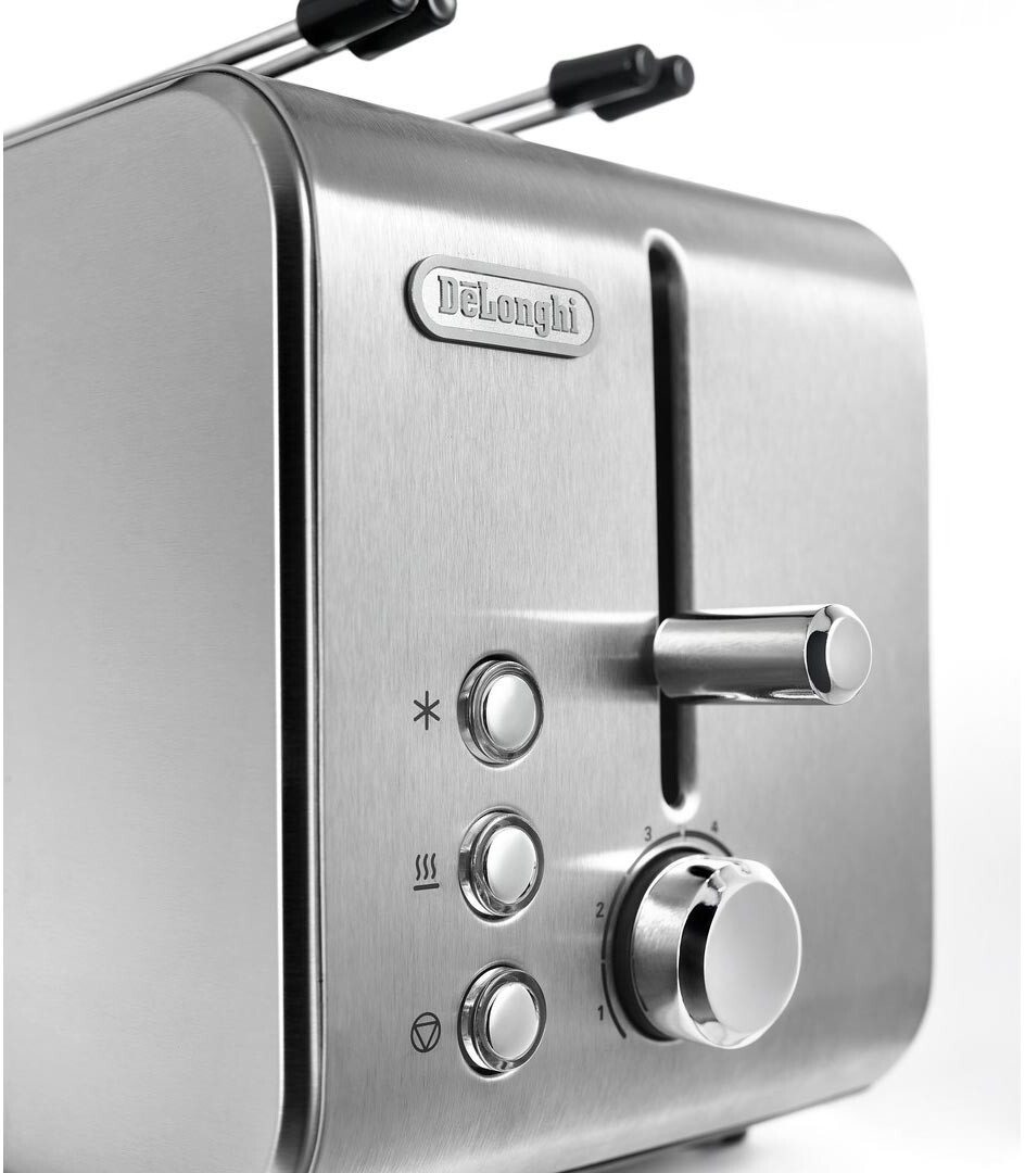 DE LONGHI CTX2203ST - De'Longhi Tostapane CTX2203 Acciaio