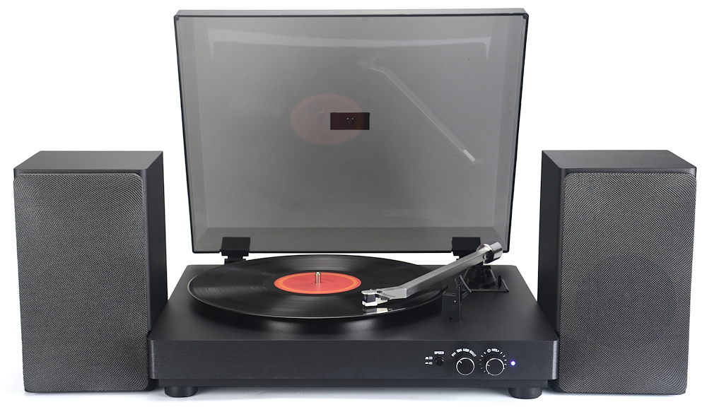 MAJESTIC TT64BK - Giradischi wireless 33/45 giri