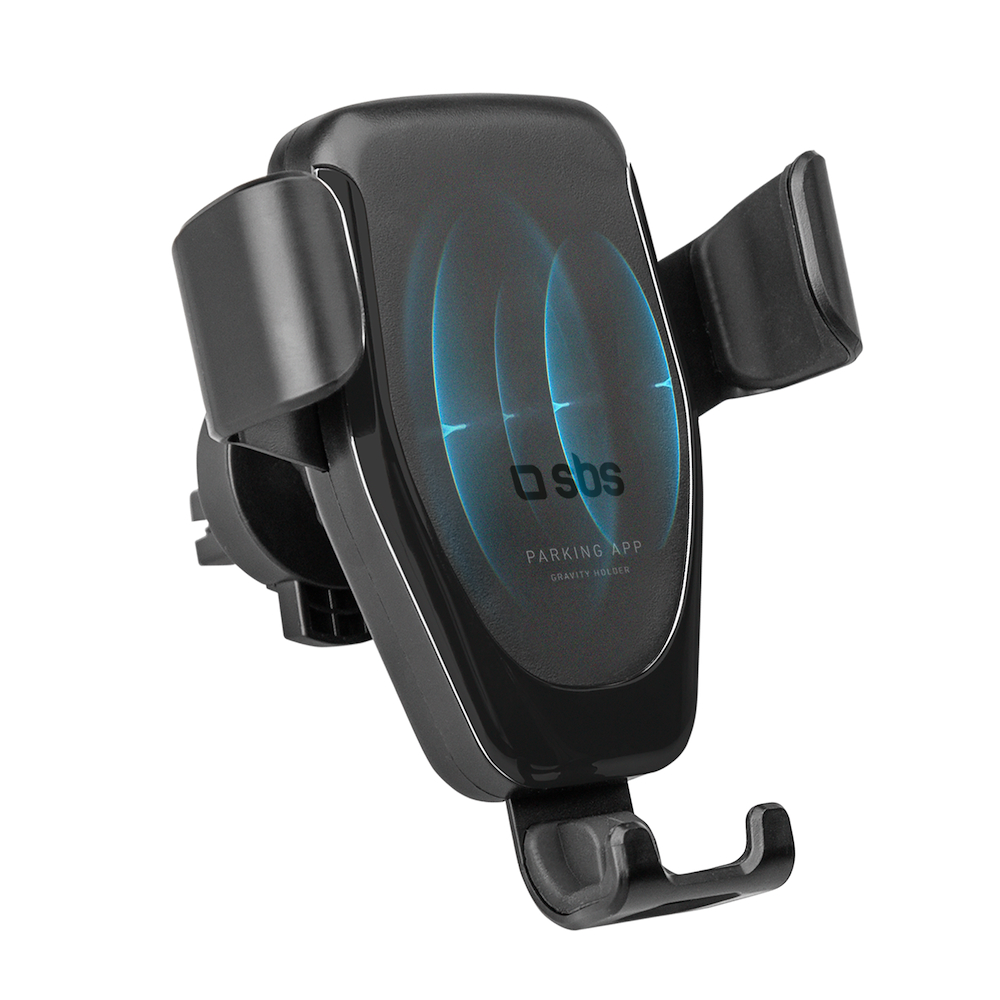 SBS TESUPPWIR10WTAG - Supporto auto wireless con ricarica 10W