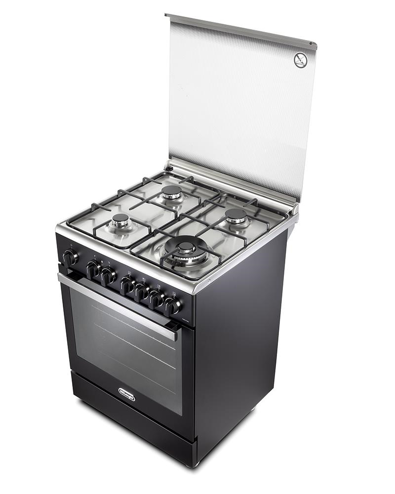 DE LONGHI PEMA64LSG - Cucina a Gas 60cm 4 Fuochi