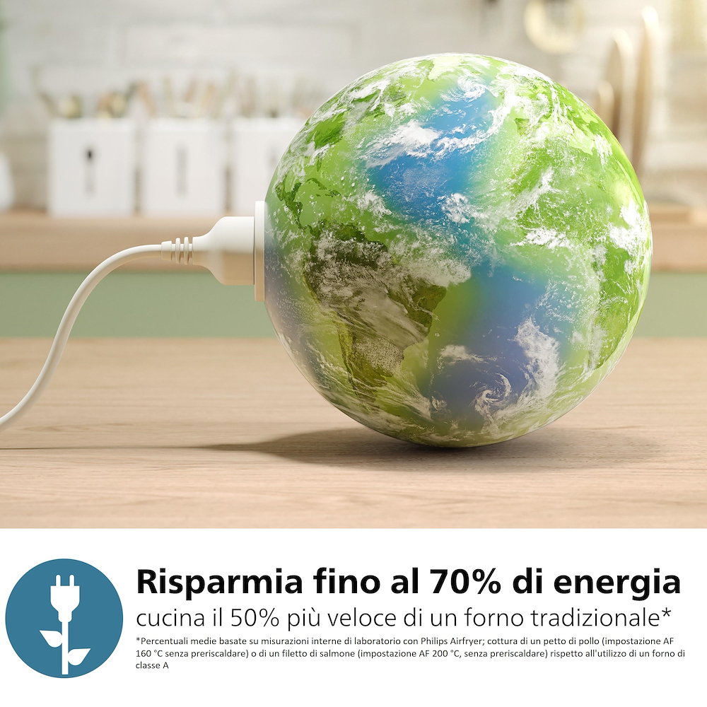 PHILIPS NA120 - Friggitrice ad aria Philips Airfryer NA120 4,2L
