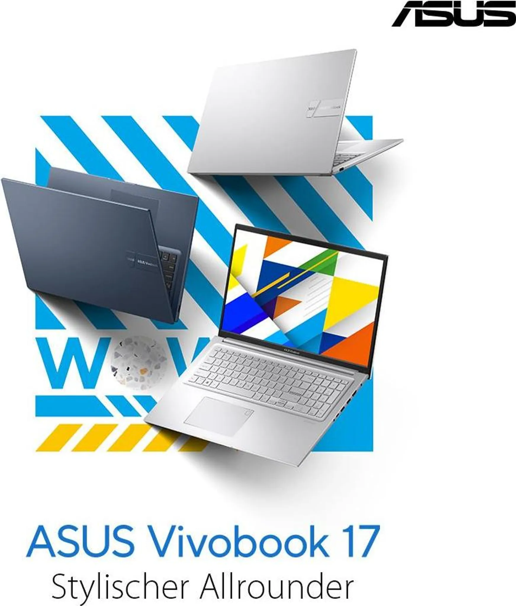 ASUS 90NB13X1-M00E00 - Vivobook 17 X1704VA Notebook