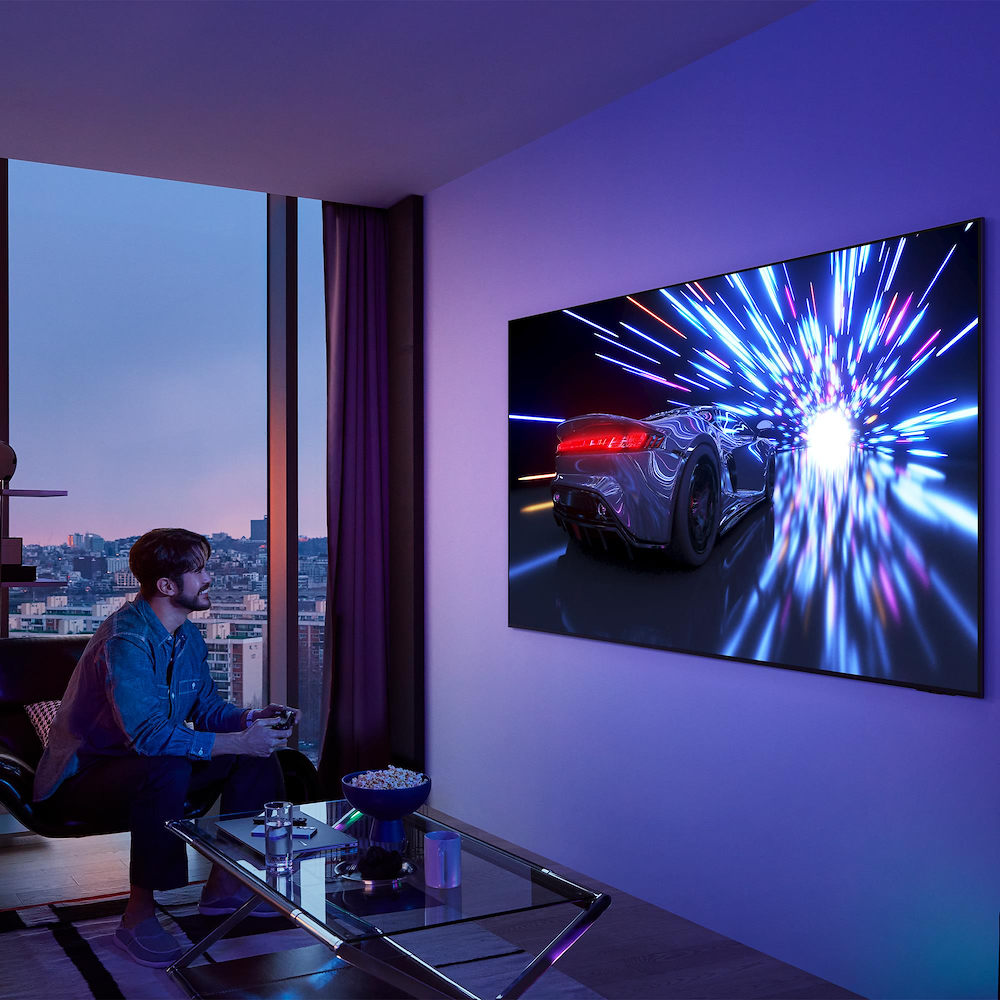 SAMSUNG QE65S95FATXZT - Fernseher OLED 65" UHD 4K