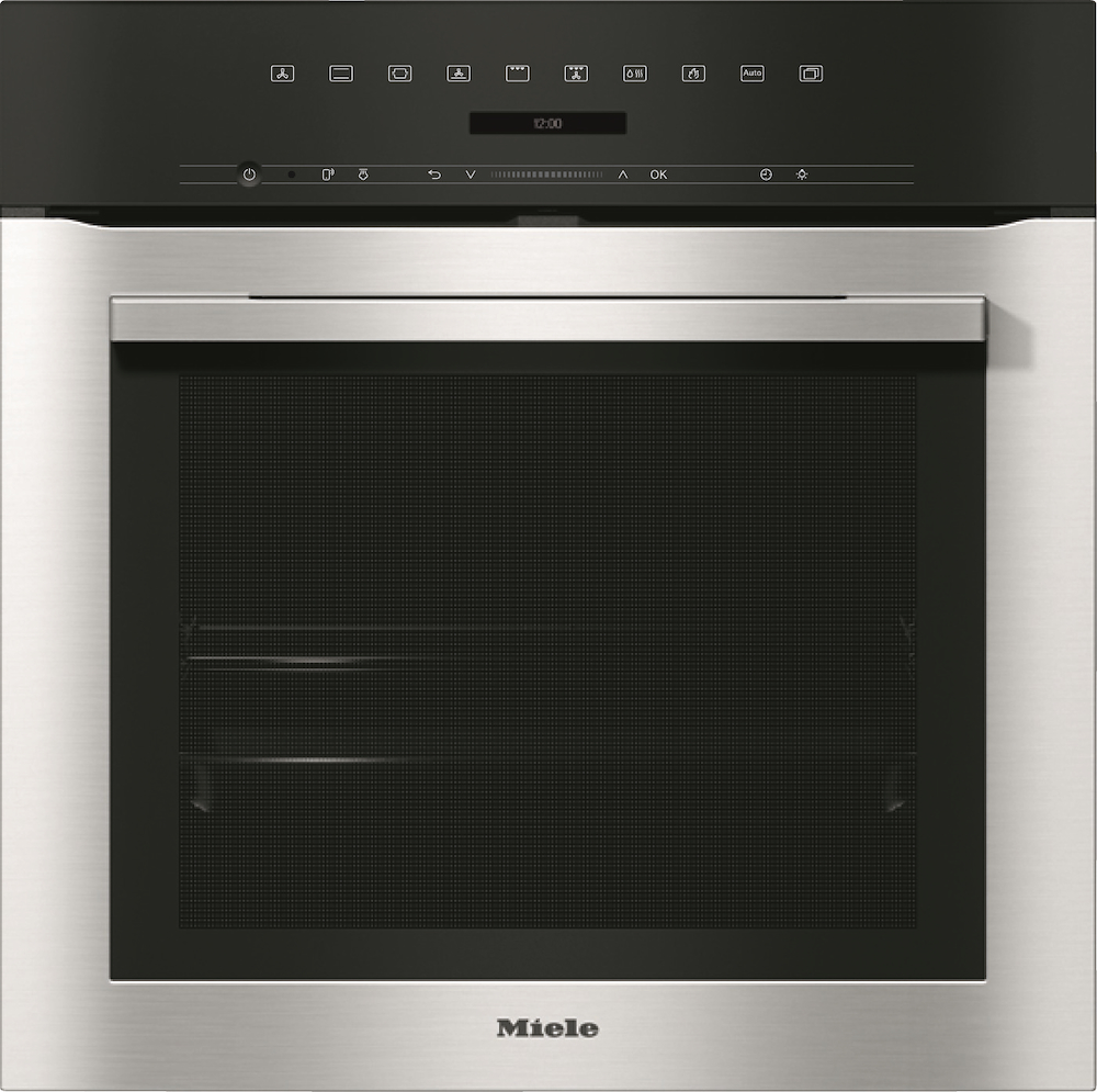 MIELE H7164BPEDSTCLST - H7164BPEDSTCLST 0511922 FORNO 60CM 76LT MULTIF.CL.A+ PIROLISI INNOVA IX/BK