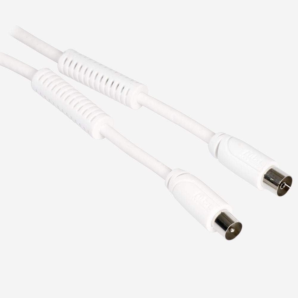 FUBA FIW150 22506000 - Cavo coassiale antenna 1,5m bianco
