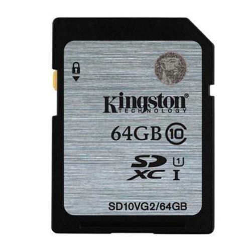 KINGSTON SD10VG264GB - Kingston SDXC Speicherkarte 64GB UHS-I Klasse 10