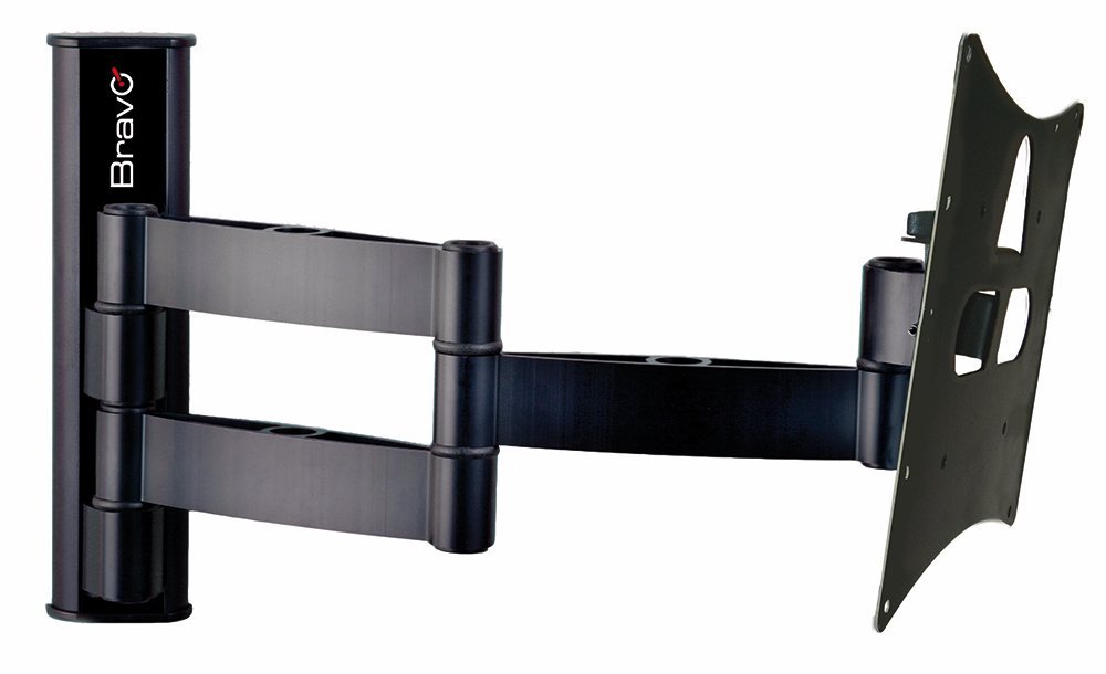 BRAVO LCD10BLACK - Aluminium TV Halterung 23-40 Zoll