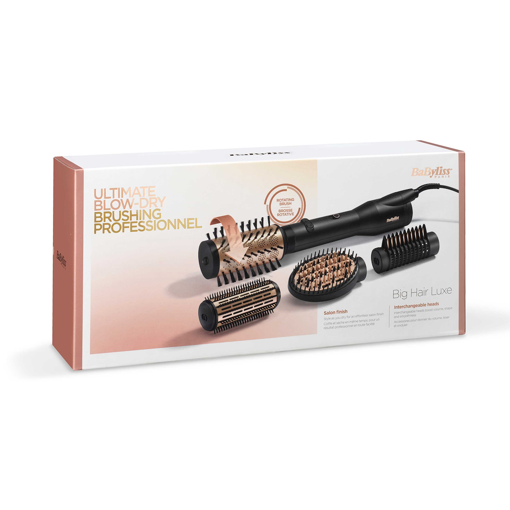 BABYLISS AS970E - Spazzola Rotante 650W con Accessori