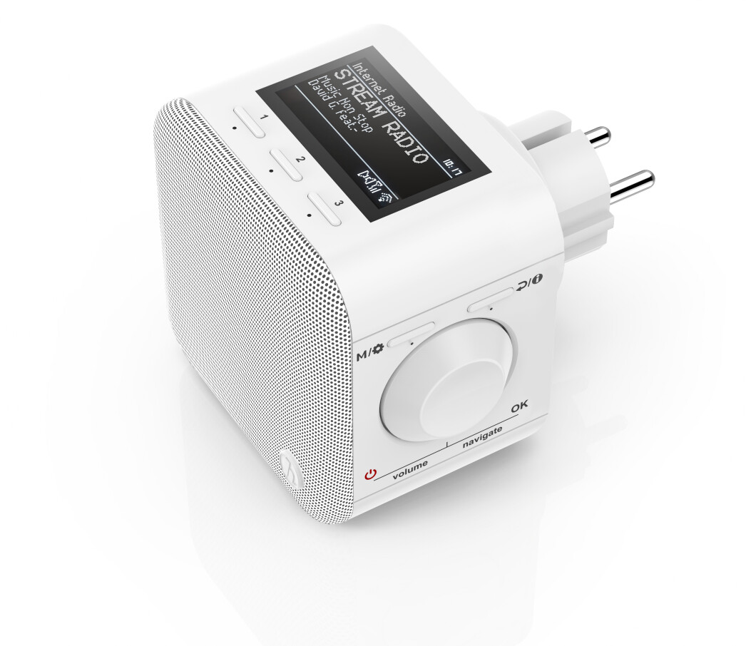 HAMA 00054240 - Hama DIR45BT Digitalradio Steckdosen-Internetradio