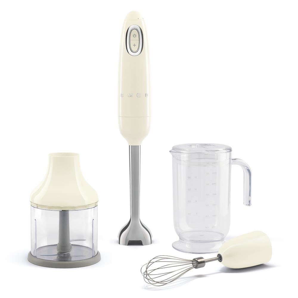 SMEG HBF03CREU - Frullatore ad Immersione con Accessori