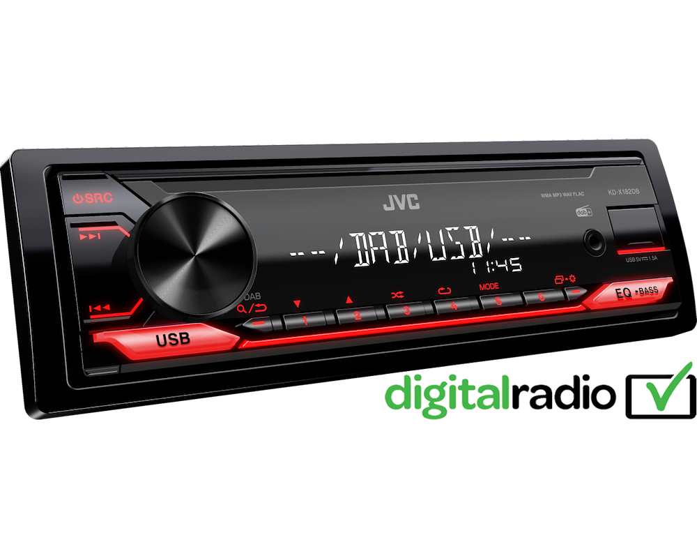 JVC KDX182DB - Digital Radio DAB+ Empfänger