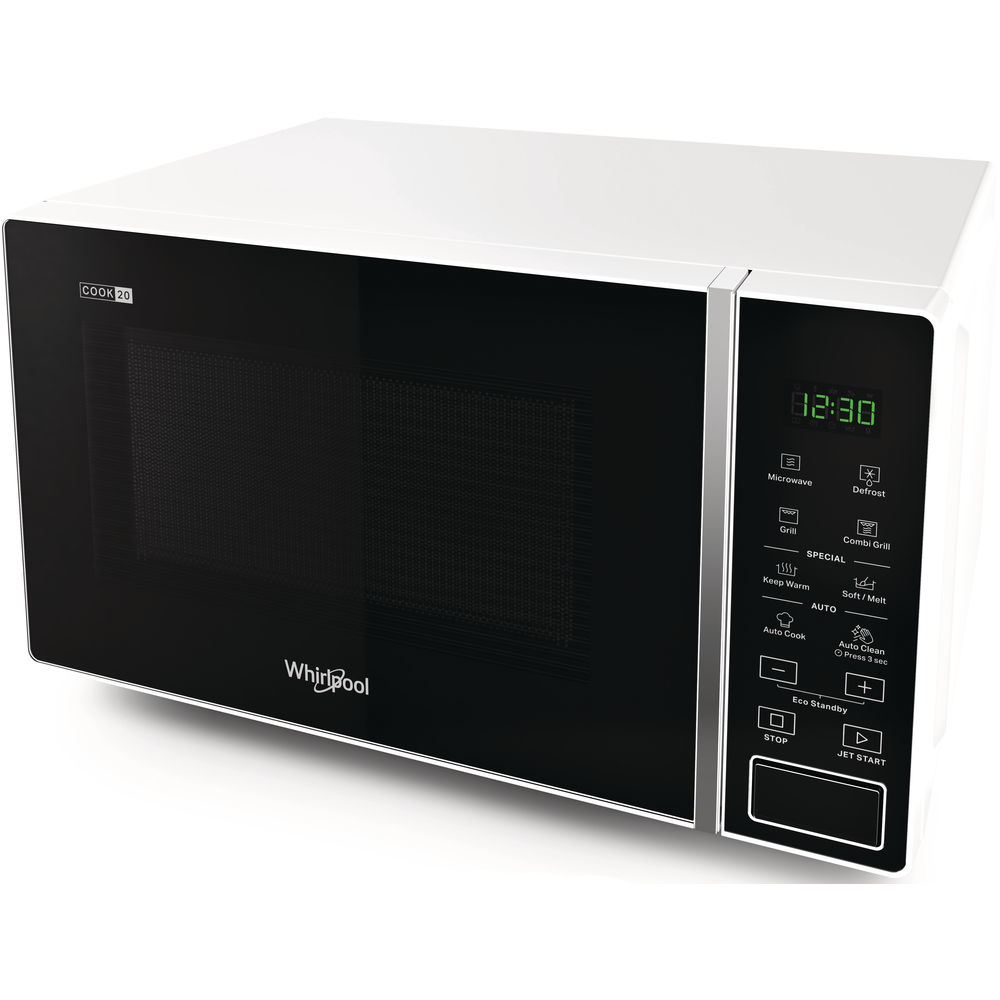 WHIRLPOOL MWP203W - Whirlpool 20L Mikrowelle mit Grill WHIRLPOOL MWP203W - Whirlpool 20L Mikrowelle mit Grill