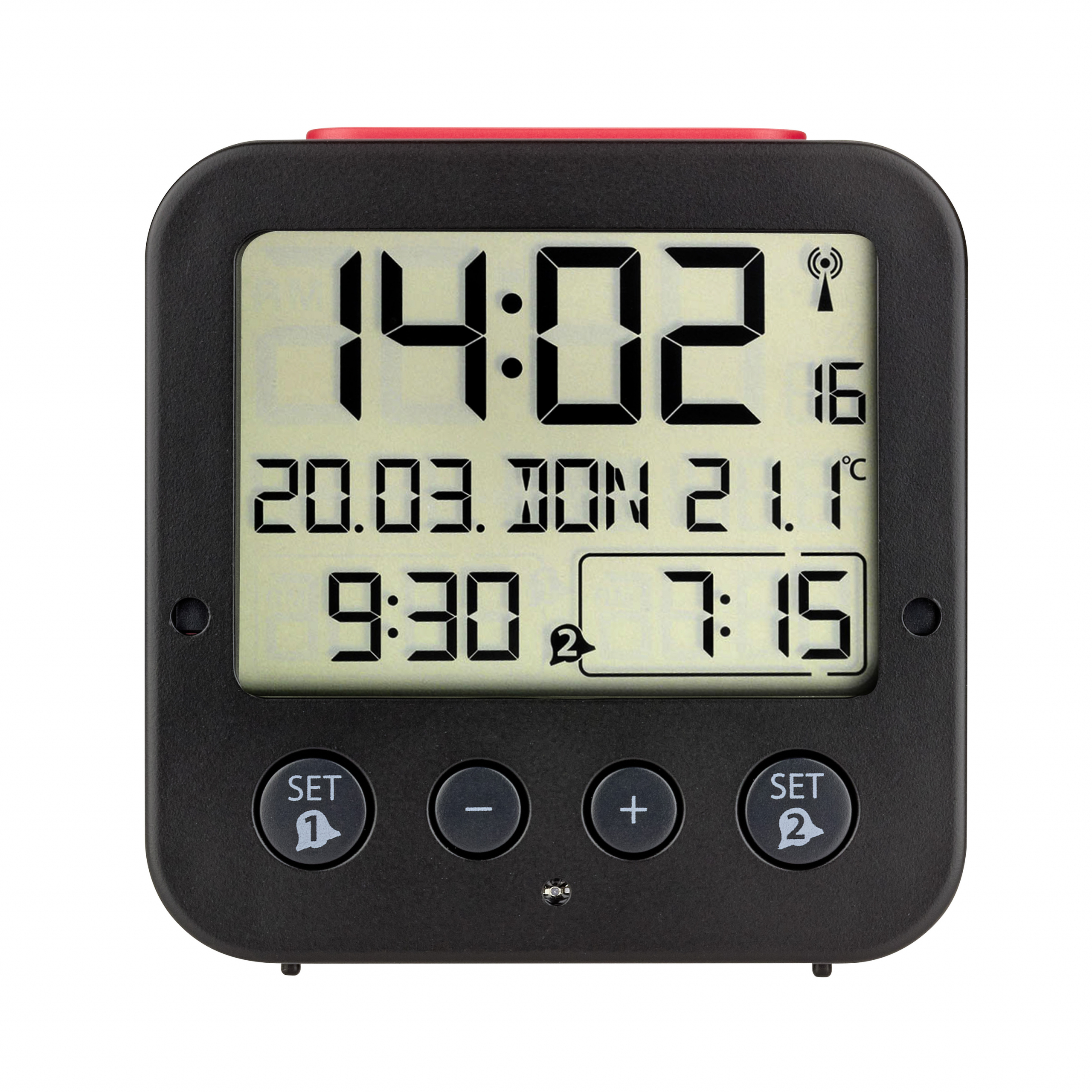 TFA 60252801 BINGO - Digitaler Funk-Wecker BINGO mit Temperaturanzeige