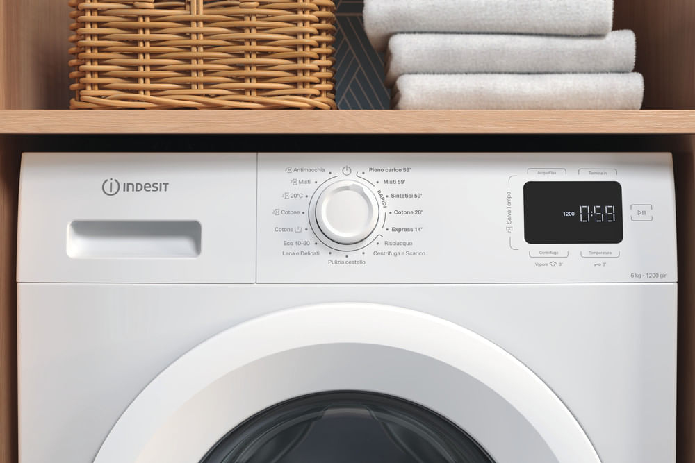 INDESIT IM642BMYTIMEIT - Lavatrice Indesit 6kg Libera Installazione