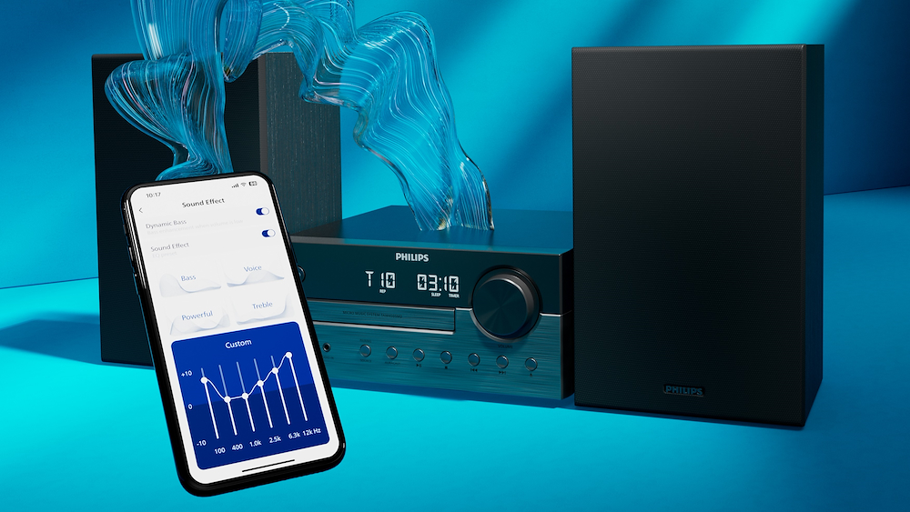 PHILIPS TAM4505M2 - Kompakte HiFi-Anlage mit 80W
