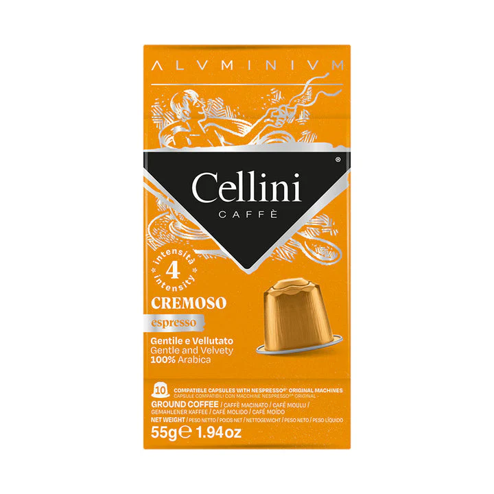 CELLINI 8682110 - Espresso Oro Cremoso Nespresso-kompatible Kapseln