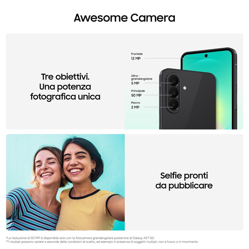 VODAFONE 13028549 - Smartphone Galaxy A27 Black