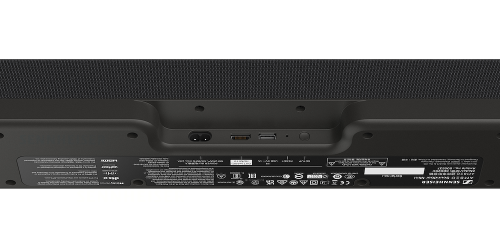SENNHEISER SB02SBLK - Sennheiser AMBEO Soundbar Mini SB02S