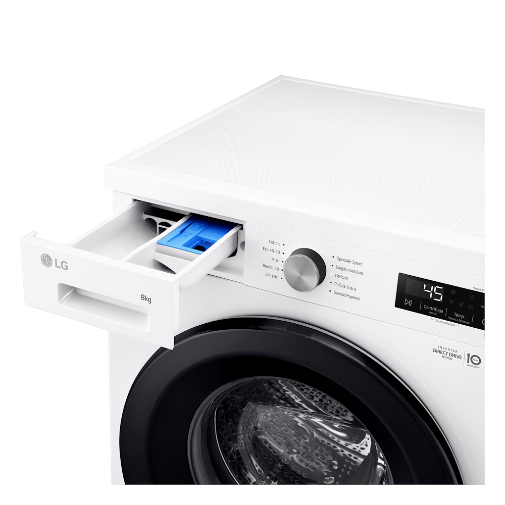 LG F4NX1008NWK - Lavatrice  Smart 8kg Classe A Wi-Fi