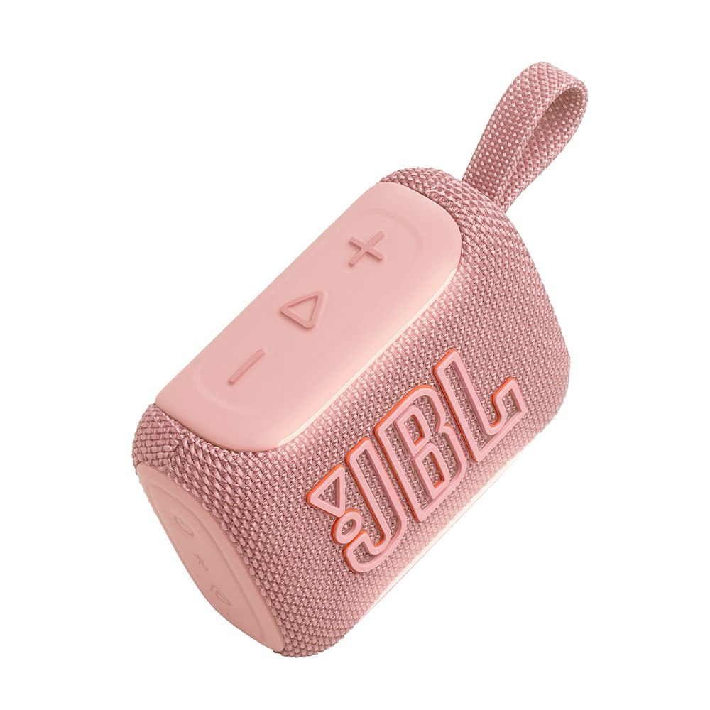 JBL JBLGO5PIK - Kompakter Mini Lautsprecher Rosa