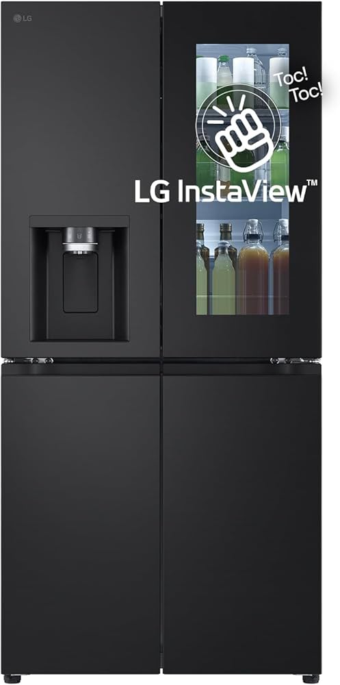 LG GMG860EPBE - Frigorifero  InstaView Side-by-Side GMG860EPBE Nero