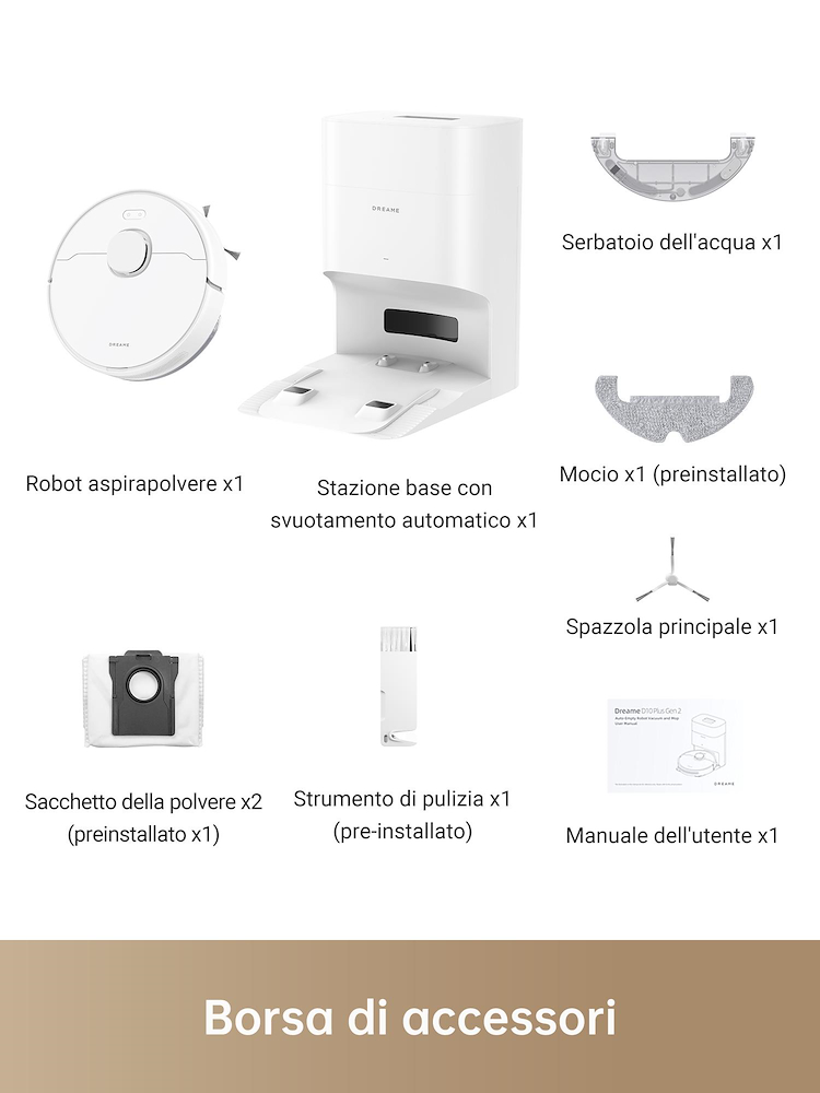 DREAME DRED10PLUS2 - Droni D10 Plus Gen2