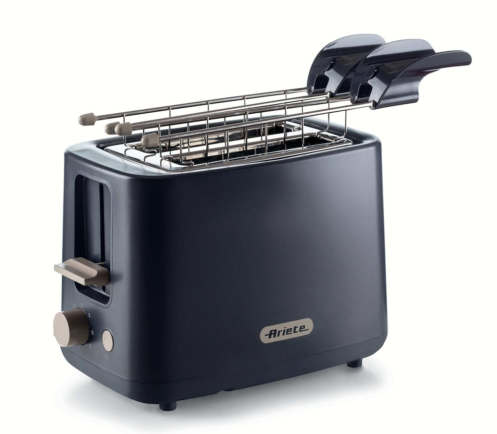 ARIETE 157DARKGREY - Tostapane da colazione Ariete grigio scuro