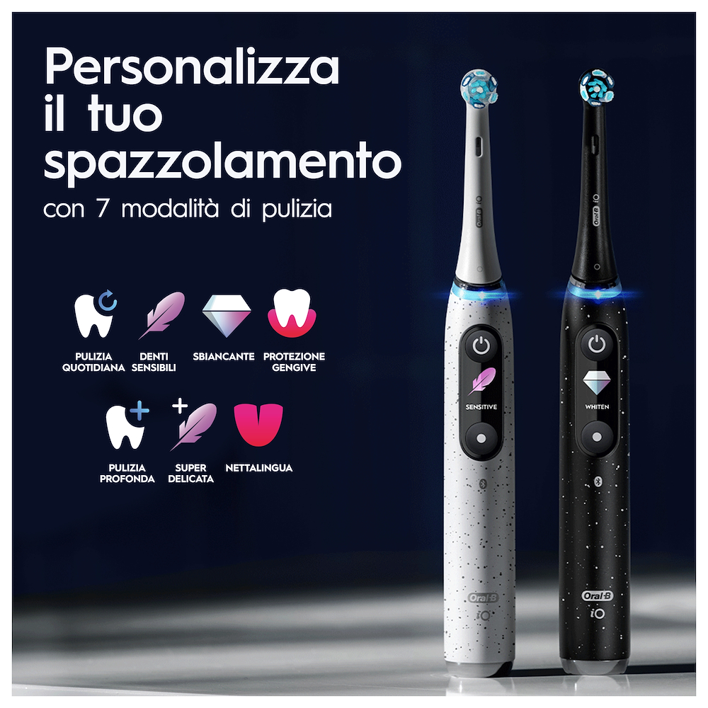 ORAL-B IO10BLACK - Oral-B iO Series 10 Spazzolino Elettrico Cosmic Black