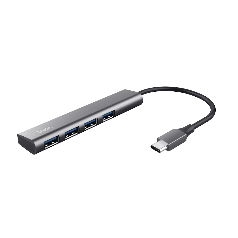 TRUST 24948 - Trust Halyx USB-C Hub 4 Ports