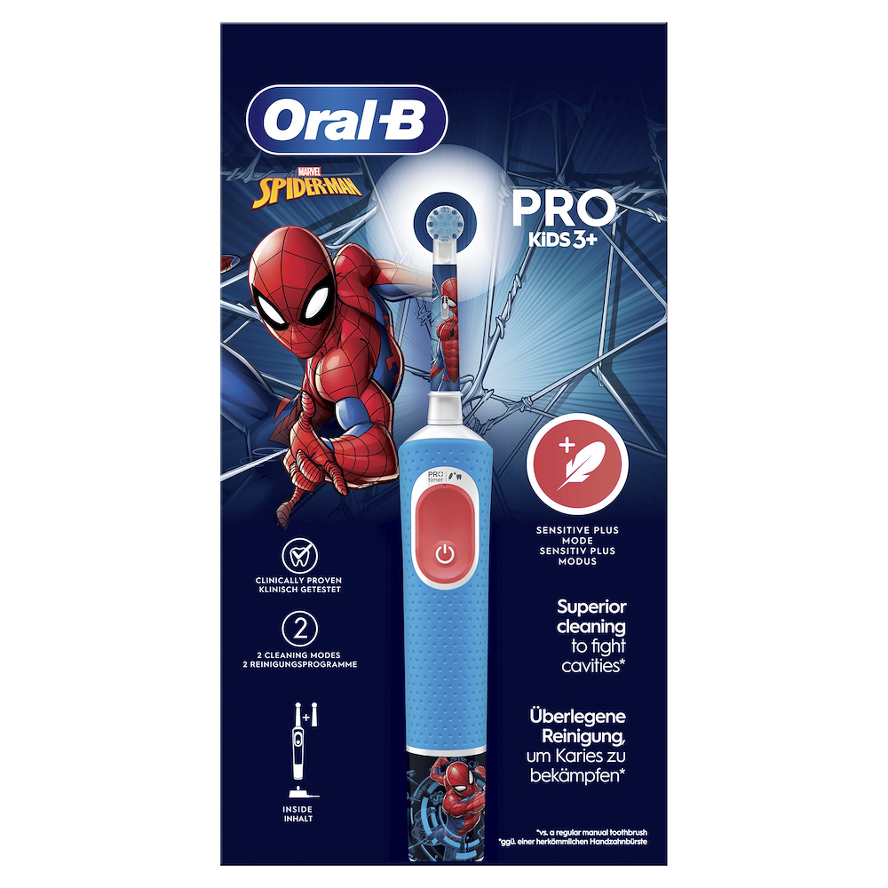 ORAL-B VITALITYPROSPIDERMAN - Spazzolino Elettrico Kids Spider-Man
