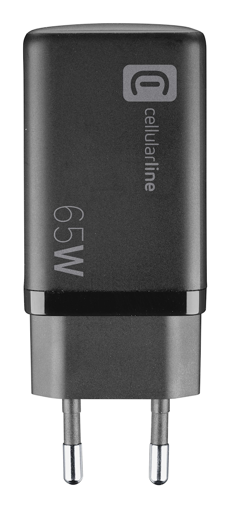 CELLULAR LINE ACHUSBGAN3PD65WK - Caricabatterie Rete Ultracompatto 65W